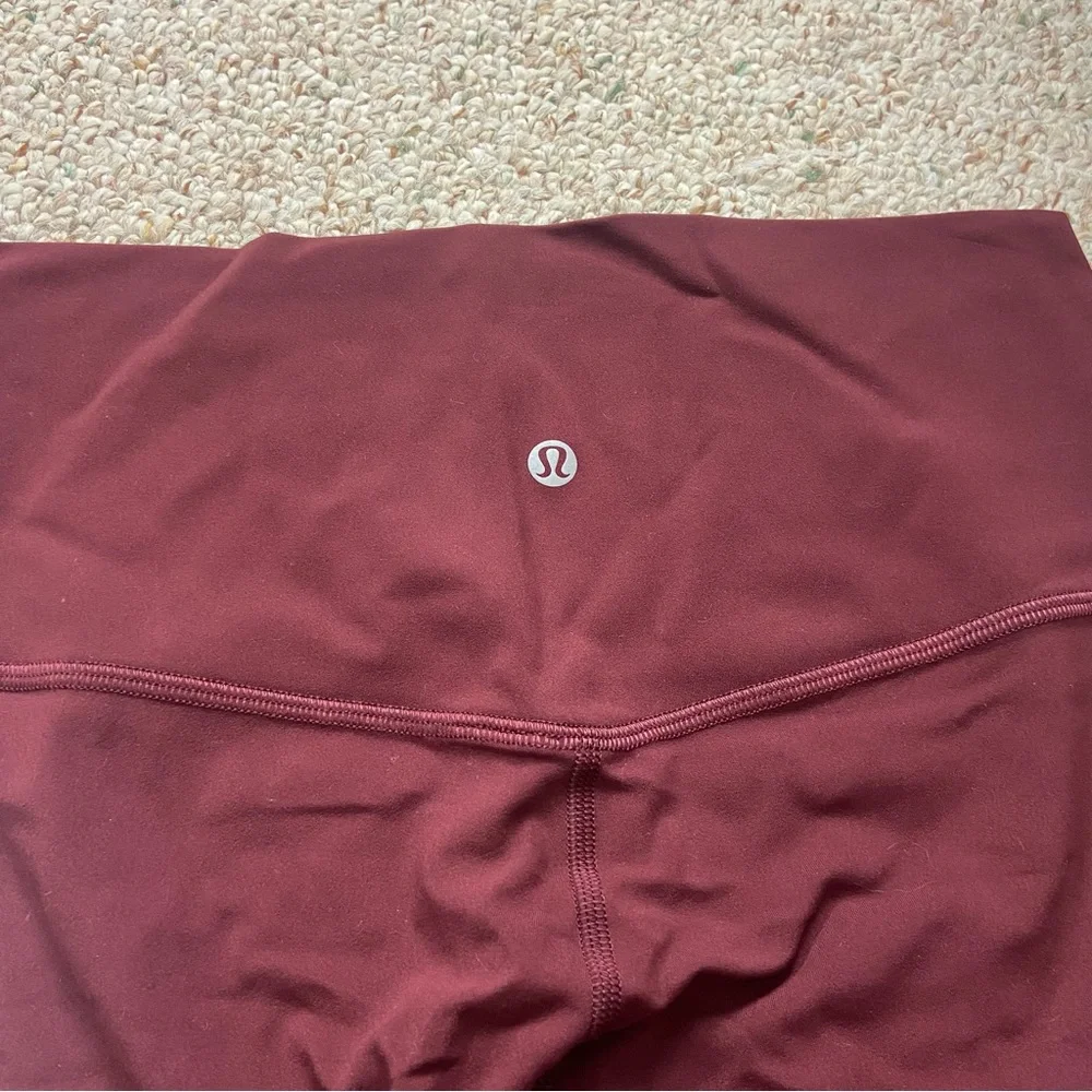 New! Lululemon Align High Rise Short 8" Cassis nwt 17125_4